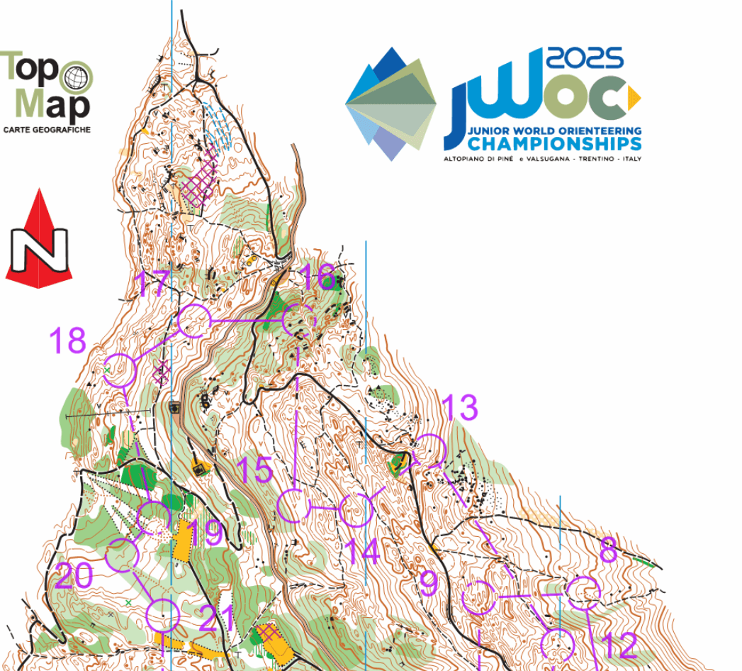 Entrainement JWOC 2025